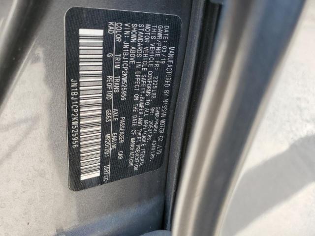 JN1BJ1CP2KW525956 Nissan Rogue Sport S
