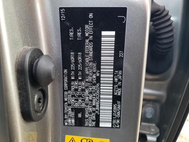 JTJBARBZ2G2060296 Lexus Nx 200t Base