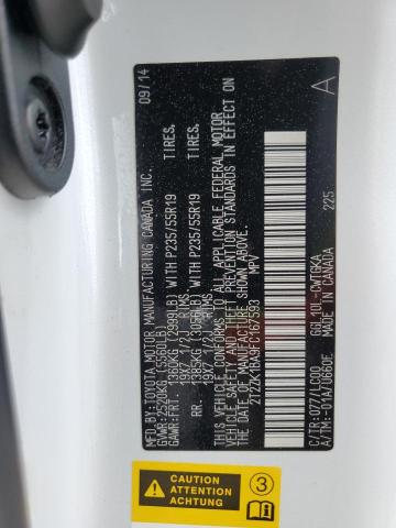 2T2ZK1BA9FC167593 Lexus RX 350