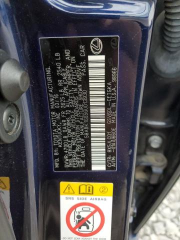 58ABK1GG5GU013930 Lexus ES 350