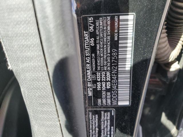 WDDSJ4EB4FN217589 Mercedes-Benz CLA 250