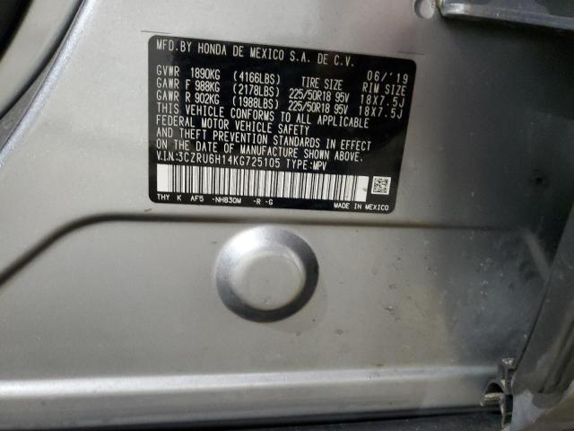 3CZRU6H14KG725105 Honda HR-V SPORT