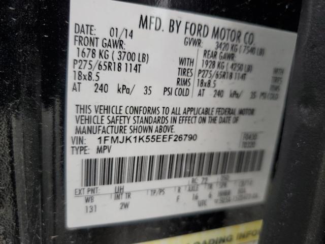 1FMJK1K55EEF26790 Ford Expedition El Limited