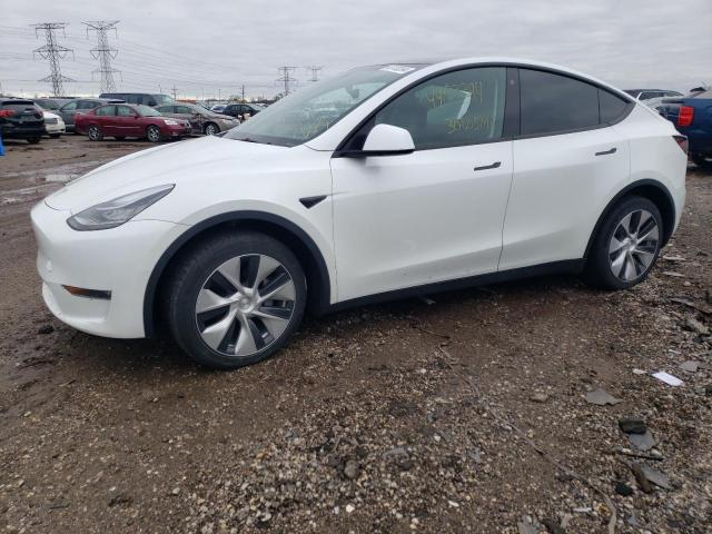 Продажа на аукционе авто 2022 Tesla Model Y, vin: 7SAYGAEE8NF515722, номер лота: 49133394