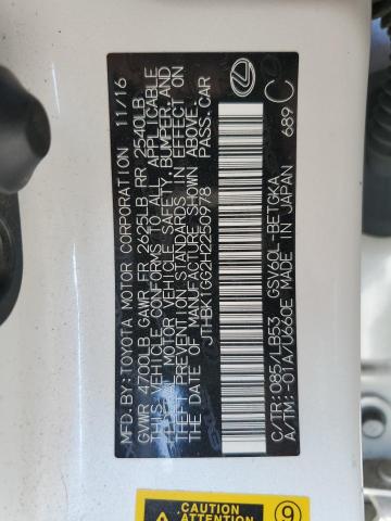 JTHBK1GG2H2250978 Lexus ES 350