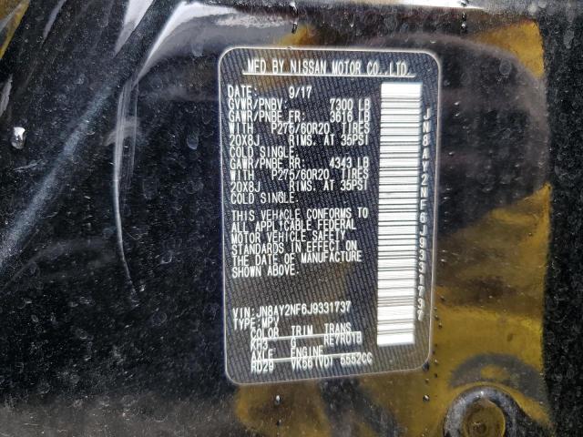 JN8AY2NF6J9331737 Nissan Armada Platinum