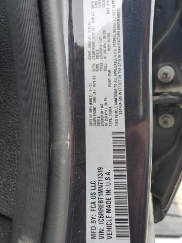 1C6RREBT1MN711319 RAM 1500 Big Horn/lone Star