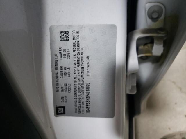 1G4PP5SK5F4218079 Buick Verano