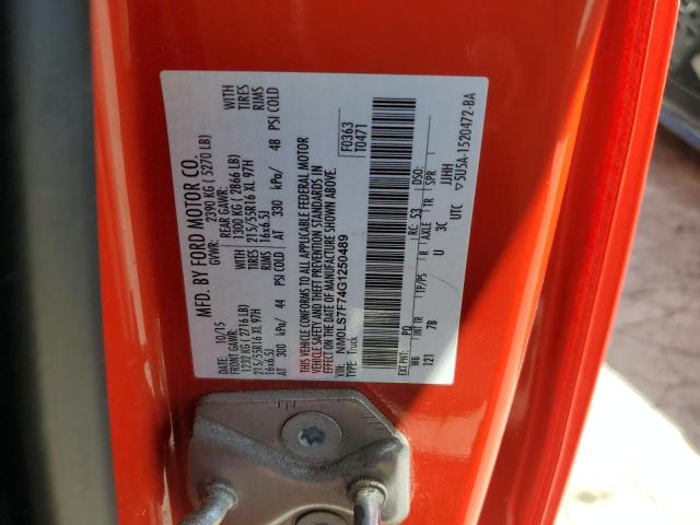 NM0LS7F74G1250489 Ford Transit Connect Xlt