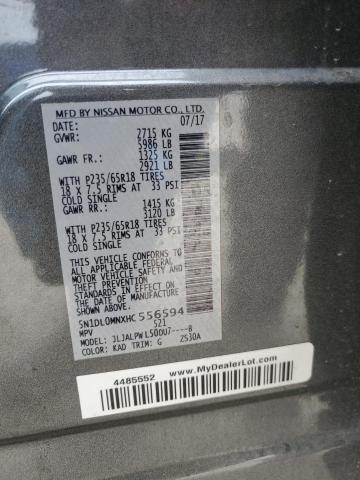 5N1DL0MNXHC556594 Infiniti QX60