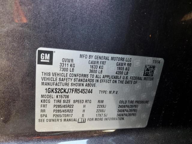 1GKS2CKJ7FR545244 GMC YUKON DENALI