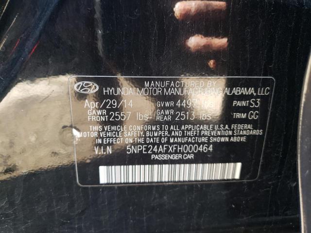 5NPE24AFXFH000464 Hyundai SONATA SE