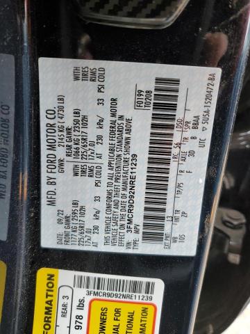 3FMCR9D92NRE11239 Ford Bronco Sport Badlands