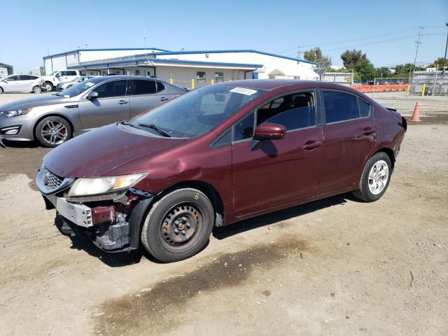 2014 Honda Civic Lx მანქანა იყიდება აუქციონზე, vin: 19XFB2F5XEE215869, აუქციონის ნომერი: 50555574