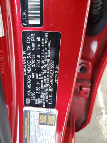3KPF24AD6ME319557 KIA FORTE FE