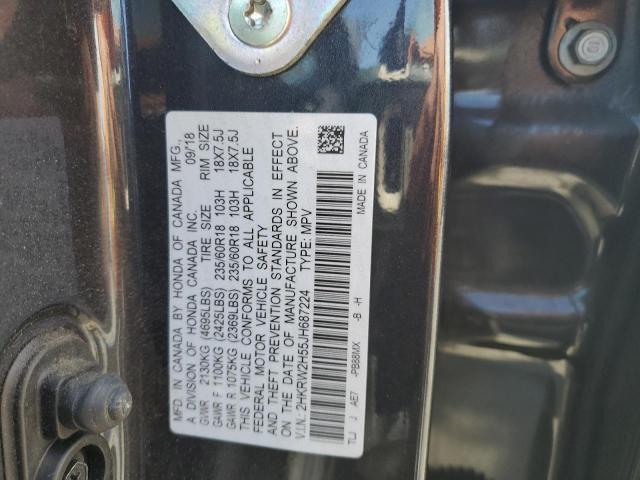 2HKRW2H55JH687224 Honda CR-V EX