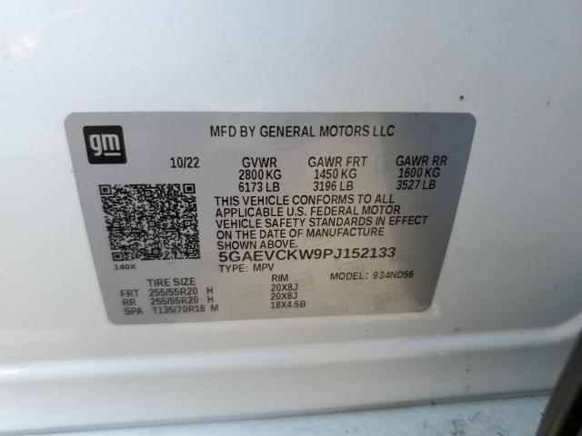 5GAEVCKW9PJ152133 Buick Enclave Avenir