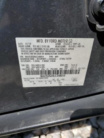 MAJ3S2GE0LC348054 Ford Ecosport Se