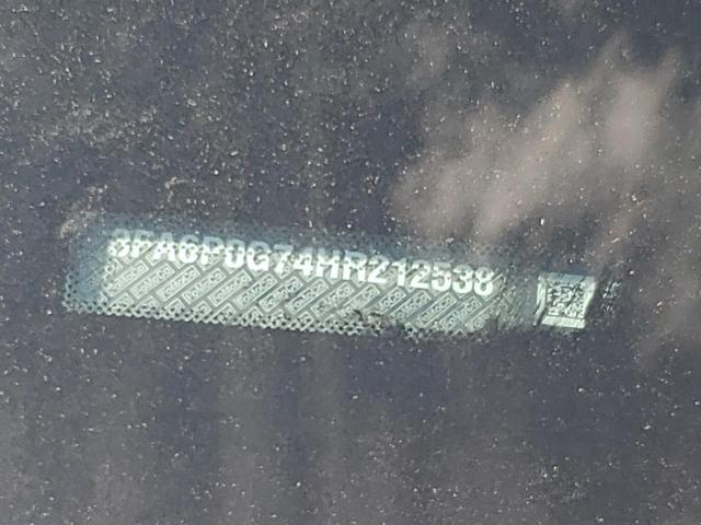 3FA6P0G74HR212538 Ford FUSION S