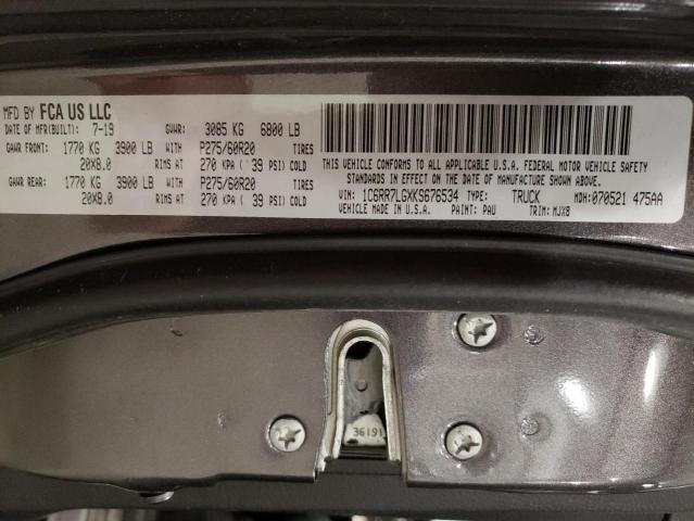 1C6RR7LGXKS676534 RAM 1500 Classic Slt