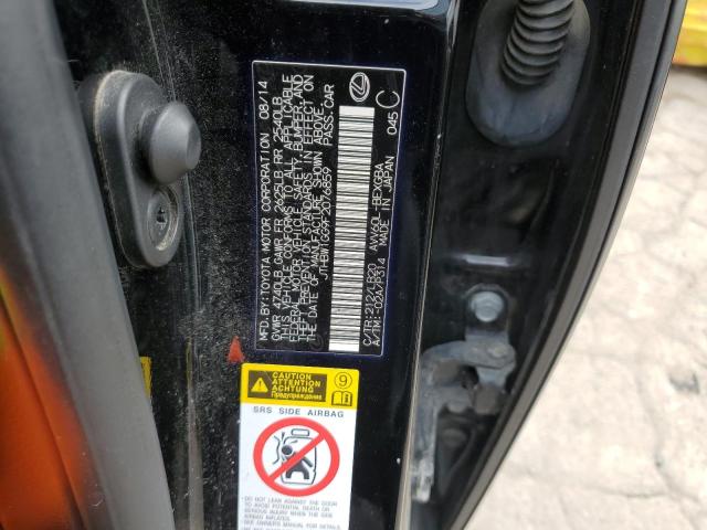 JTHBW1GG9F2076859 Lexus ES 300H