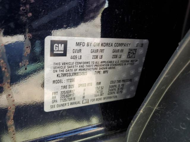 KL79MSSLXMB034923 Chevrolet Trailblazer Activ