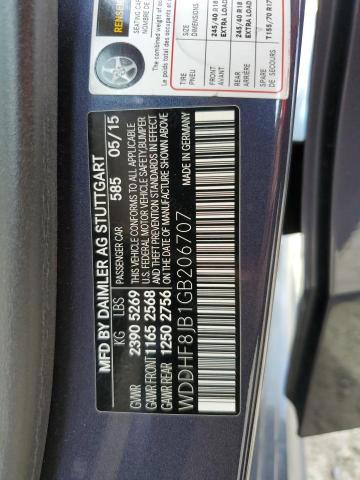 WDDHF8JB1GB206707 Mercedes-Benz E 350 4matic