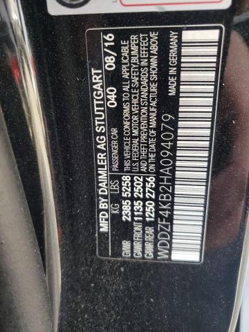 WDDZF4KB2HA094079 Mercedes-Benz E 300 4matic