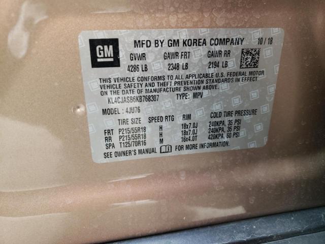 KL4CJASB6KB768307 Buick Encore Preferred