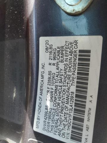 1HGCV1F13LA125918 Honda ACCORD LX