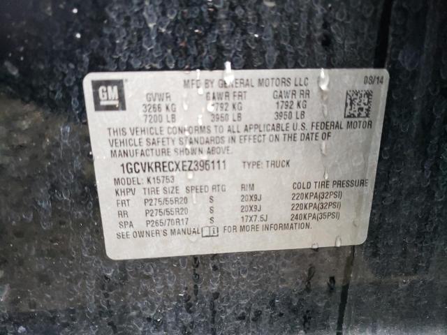 1GCVKRECXEZ396111 Chevrolet Silverado K1500 Lt