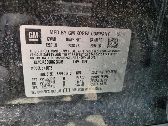 KL4CJASB6HB206285 Buick Encore Preferred