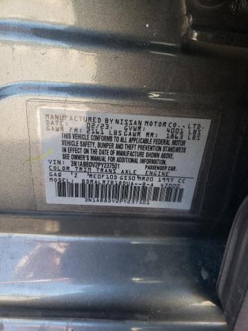 3N1AB8DV2PY237501 Nissan SENTRA SR