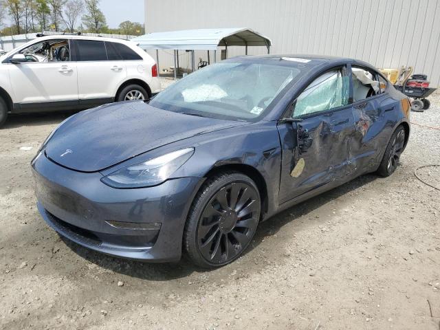 2023 Tesla Model 3 მანქანა იყიდება აუქციონზე, vin: 5YJ3E1EC5PF633791, აუქციონის ნომერი: 49411914