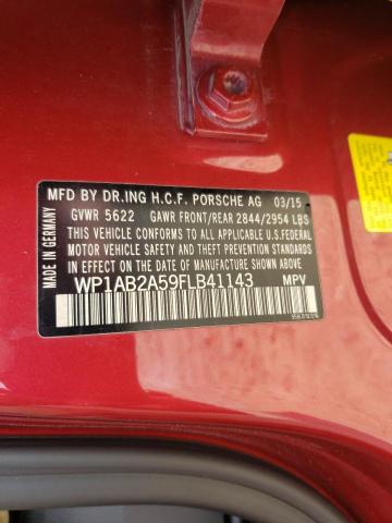 WP1AB2A59FLB41143 Porsche MACAN S