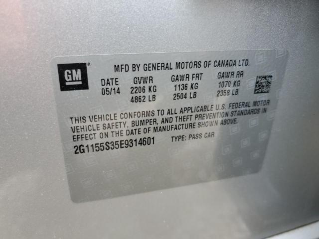 2G1155S35E9314601 Chevrolet IMPALA LTZ
