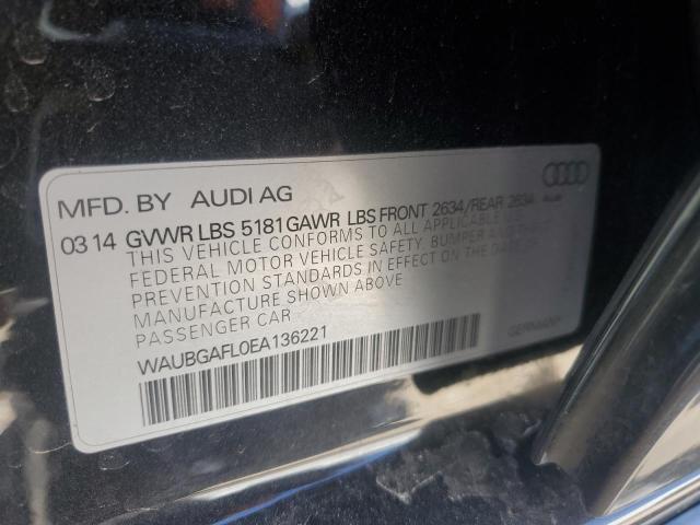 WAUBGAFL0EA136221 Audi S4 Premium Plus