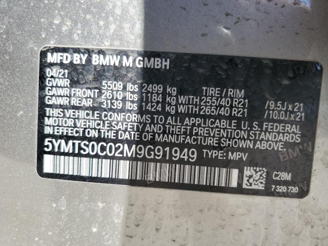 5YMTS0C02M9G91949 BMW X3 M Competition