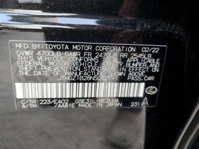 JTHGZ1B28N5052591 Lexus Is 350 F-sport