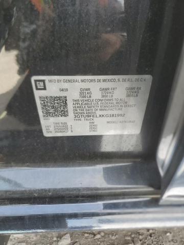 3GTU9FELXKG181992 GMC Sierra K1500 Denali