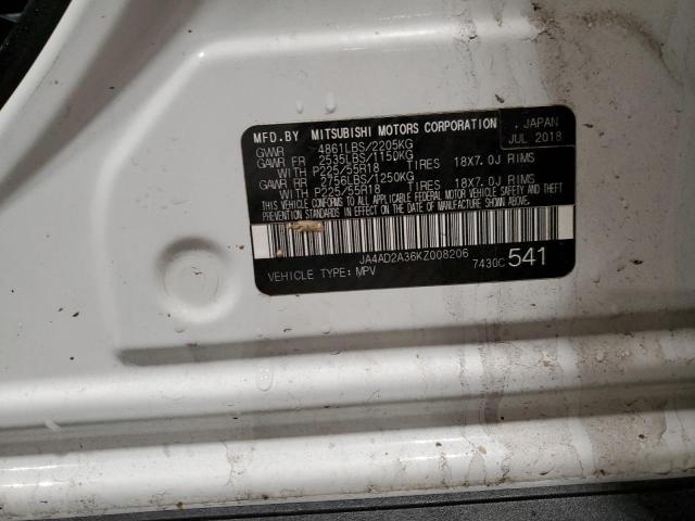 JA4AD2A36KZ008206 Mitsubishi Outlander Es