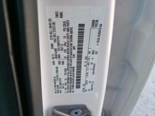 1FMCU9J91JUA14658 Ford Escape Titanium