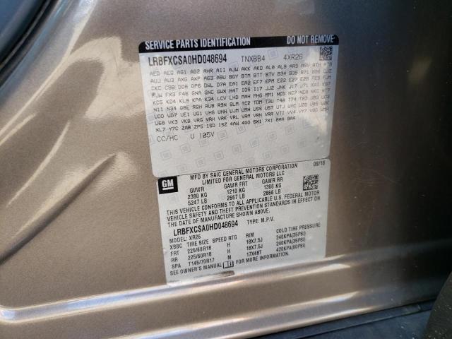 LRBFXCSA0HD048694 Buick Envision Preferred