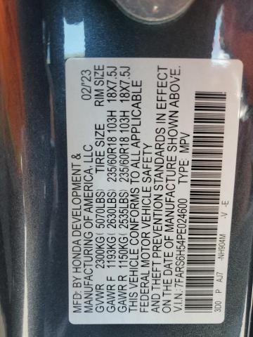 7FARS6H54PE024600 Honda Cr-v Sport