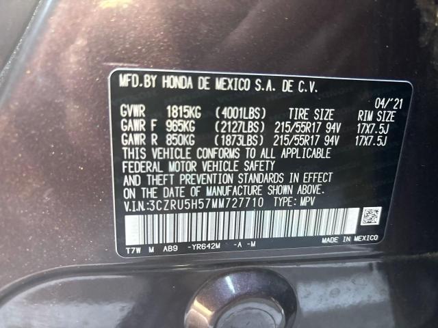 3CZRU5H57MM727710 Honda HR-V EX