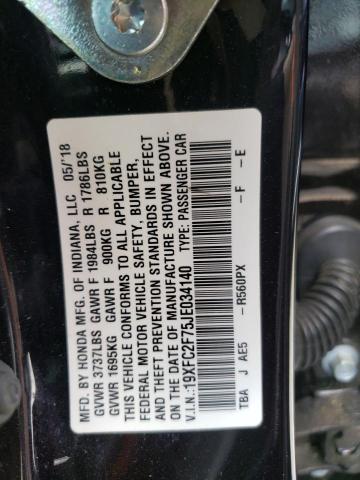 19XFC2F75JE034140 Honda CIVIC EX
