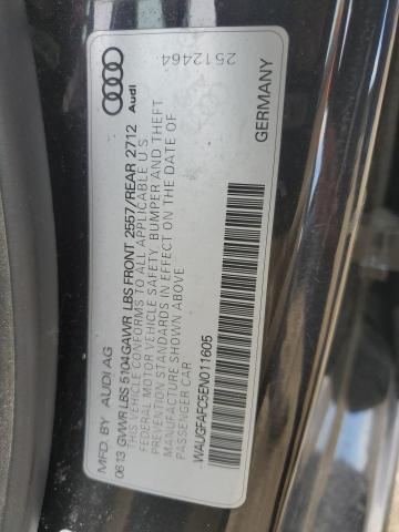 WAUGFAFC5EN011605 Audi A6 Premium Plus