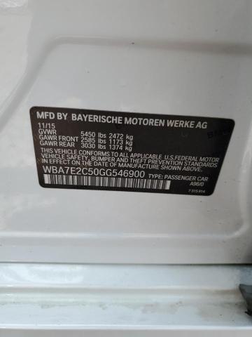 WBA7E2C50GG546900 BMW 740 I