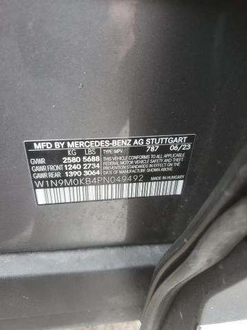 W1N9M0KB4PN049492 Mercedes-Benz Eqb 300 4matic
