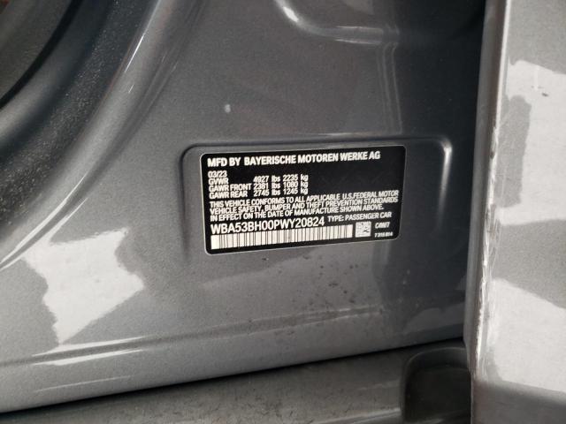 WBA53BH00PWY20824 BMW 530 I
